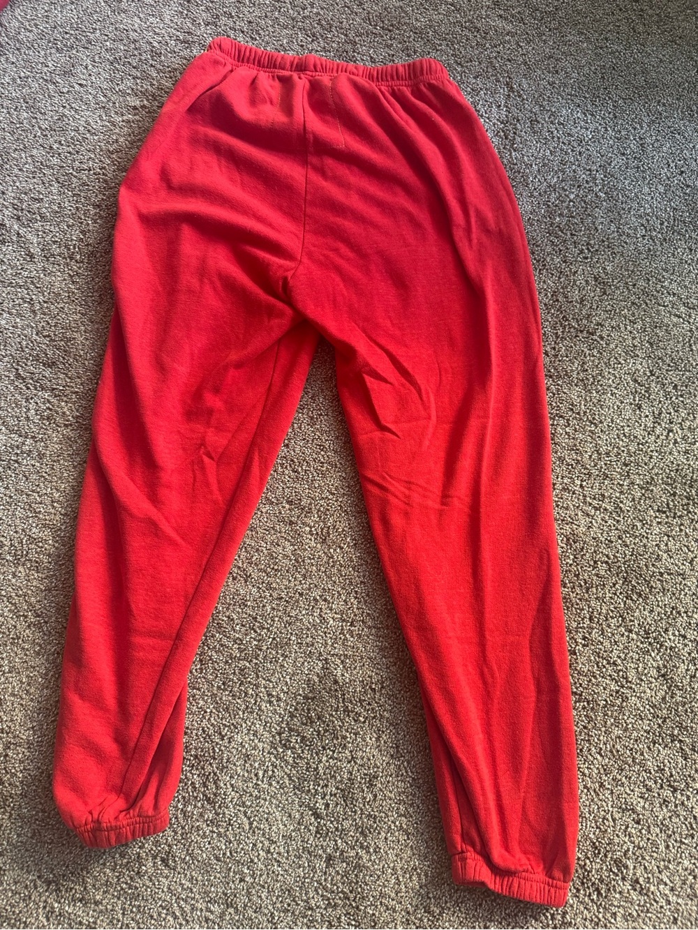 AVIATOR Nation Red Sweatpants with Colorful Stripes- L - Picture 5 of 5